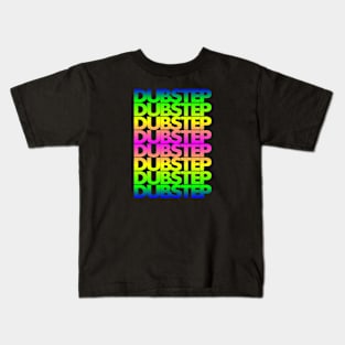 Dubstep Rainbow Colour Kids T-Shirt